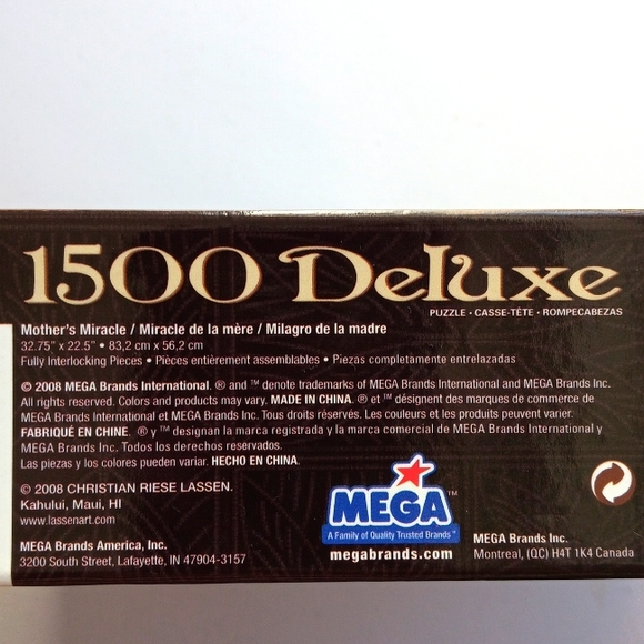 1500 Piece Puzzle (Sealed) - Picture 4 of 4